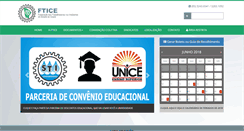 Desktop Screenshot of ftice.org.br